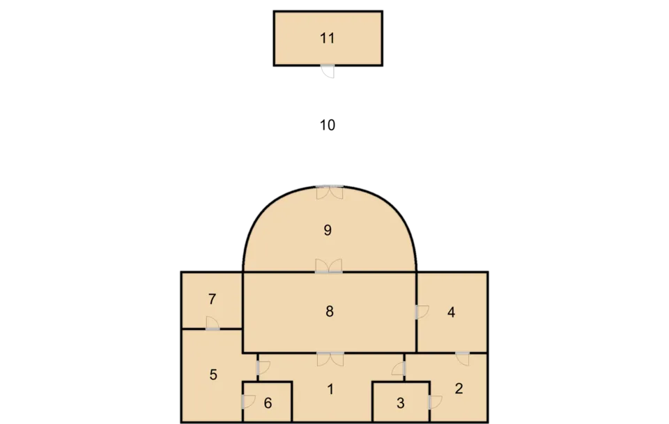 Map of the house